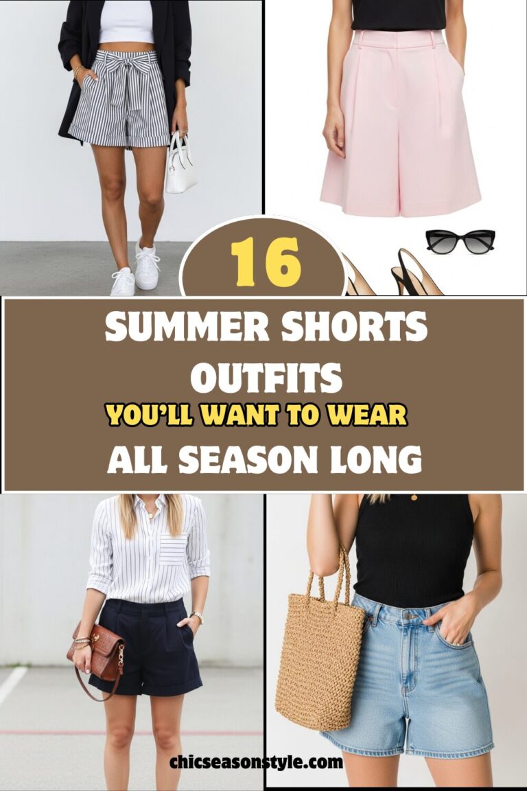16 Stylish Summer Shorts Outfits You’ll Want to Wear All Season Long