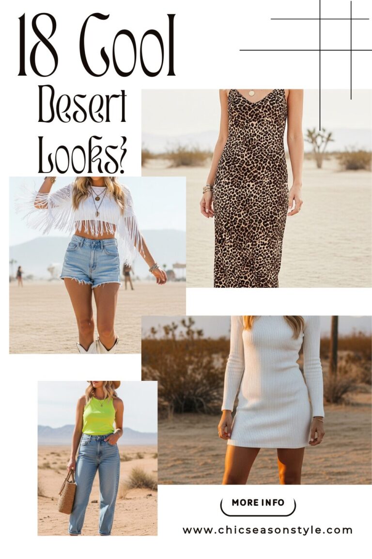 18 Stylish Desert Outfits That Will Keep You Cool and Chic