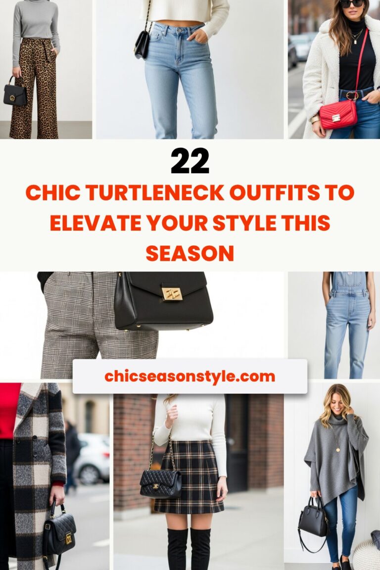 22 Chic Turtleneck Outfits to Elevate Your Style This Season