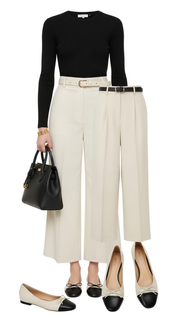 Black and Cream