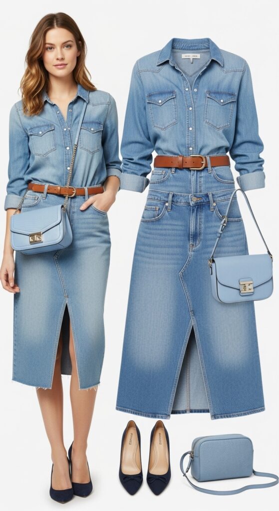 Double Denim Delight