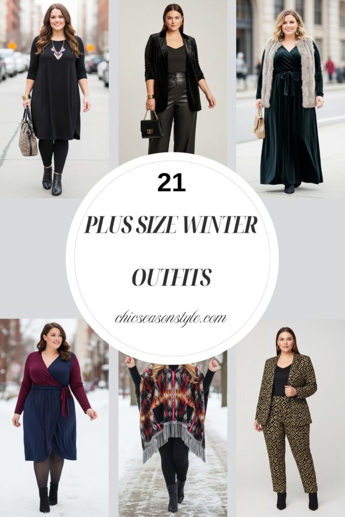 Embrace Your Curves 21 Plus Size Winter Outfits That’ll Make You Feel Unstoppable
