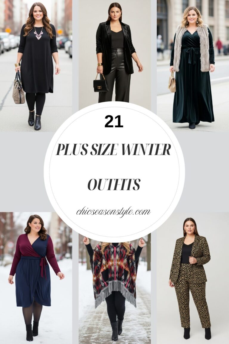 Embrace Your Curves 21 Plus Size Winter Outfits That’ll Make You Feel Unstoppable