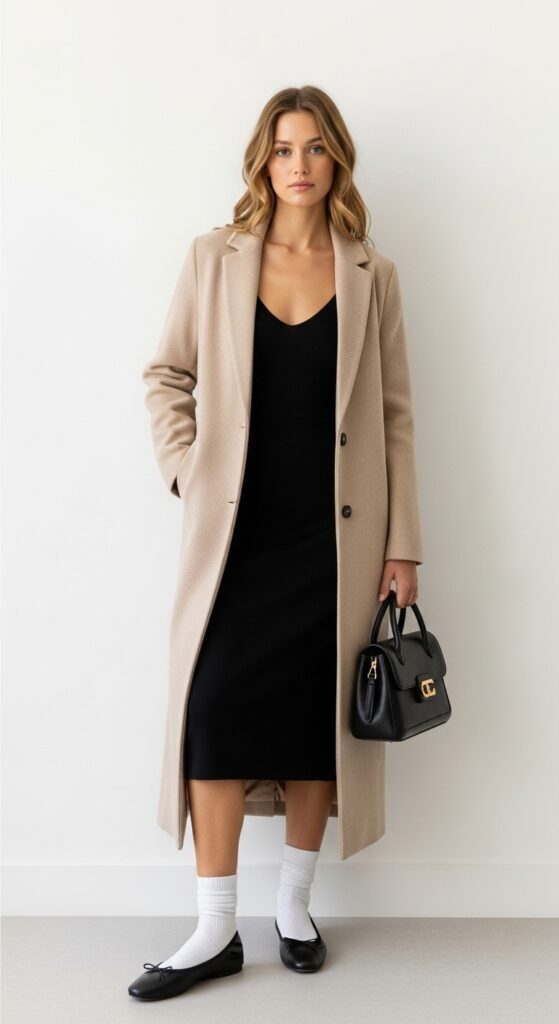 Long Coat and Bodysuit