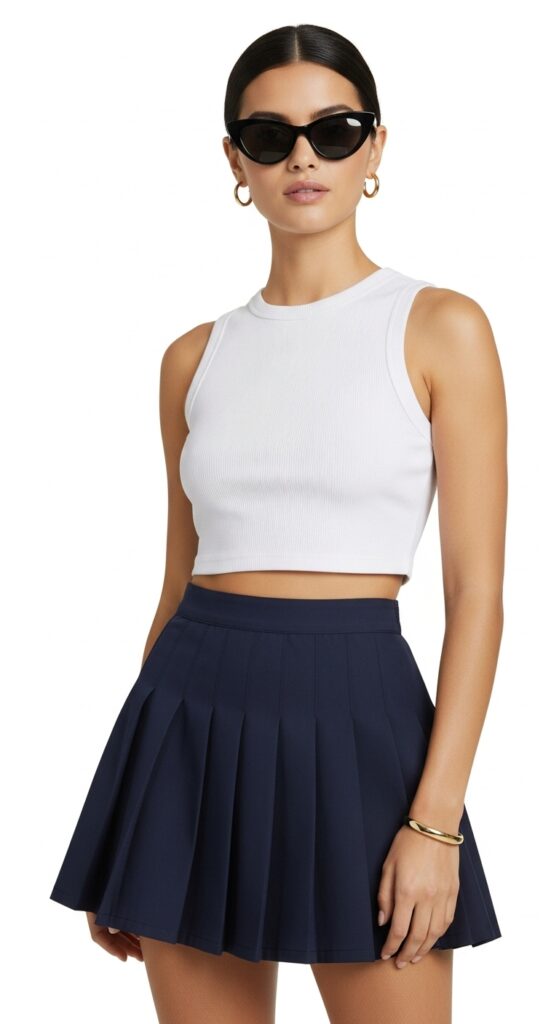 Ribbed & Pleated Perfection