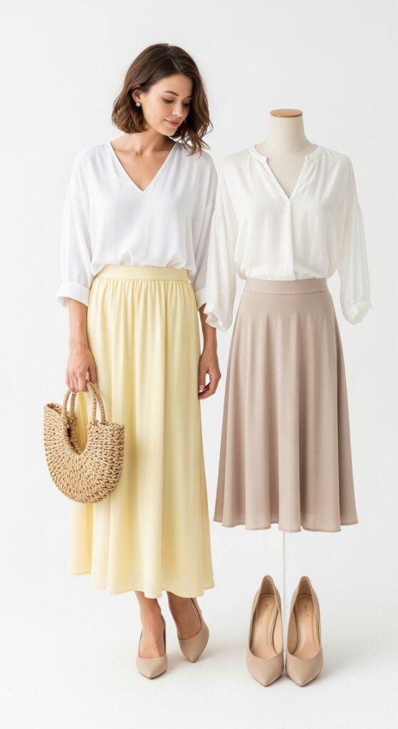 24 Neutral Outfit Ideas That Are Anything but Boring 8 Soft and Feminine Neutrals