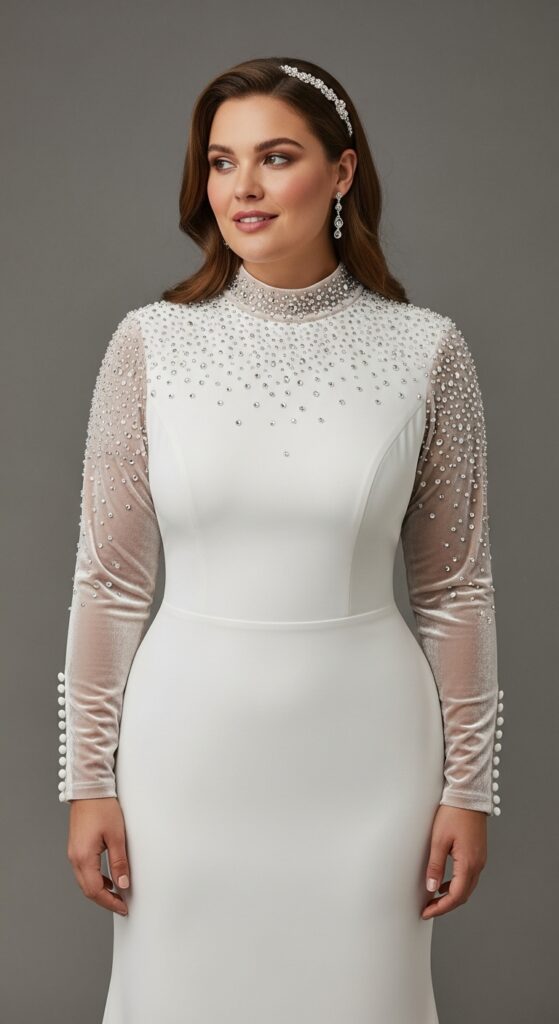 Winter Wonderland Velvet Gown