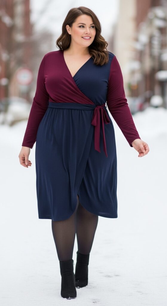 Wrap Dresses Always Flattering