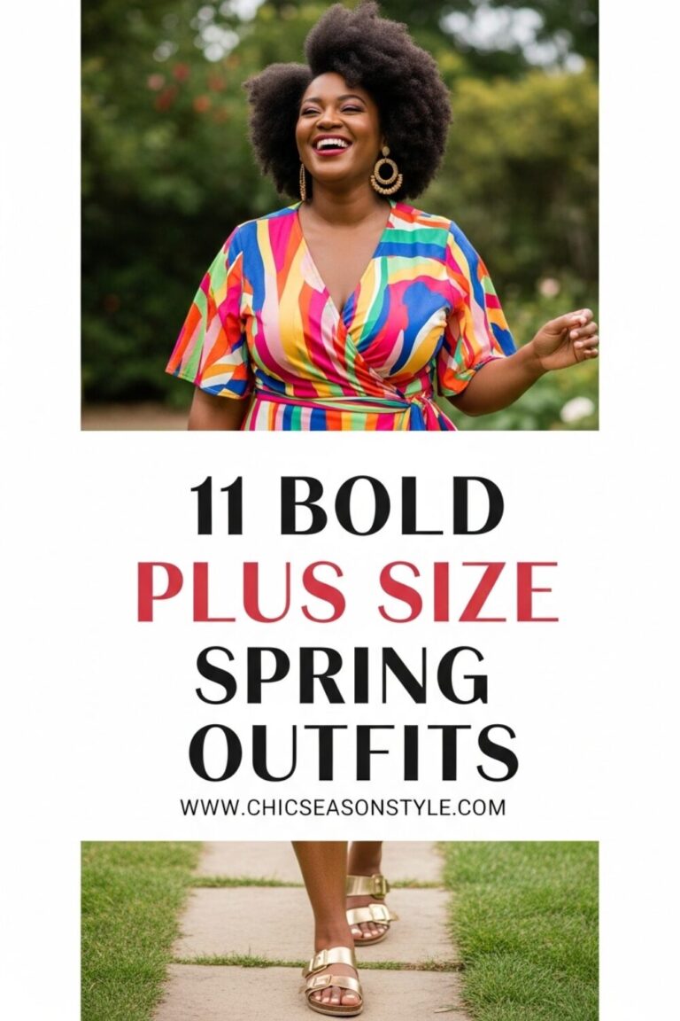 11 Plus Size Spring Outfits for Black Women That Pop
