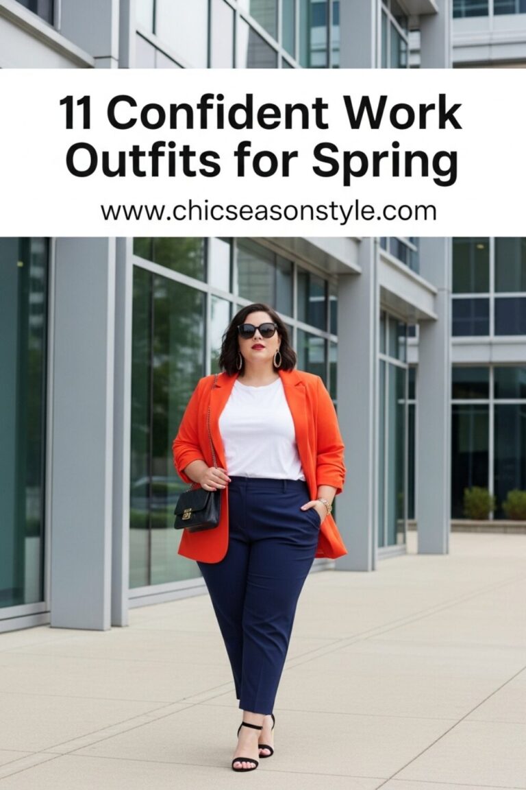 11 Plus Size Spring Work Outfits That Feel Polished and Powerful