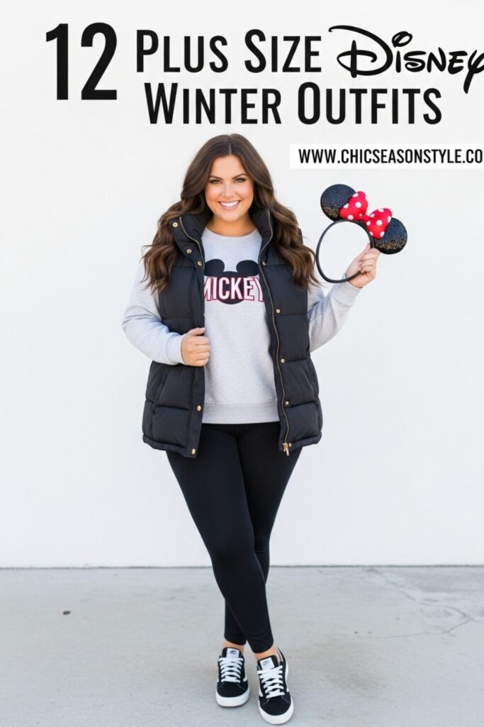 12 Plus Size Disney Outfits Perfect for Winter Park Days