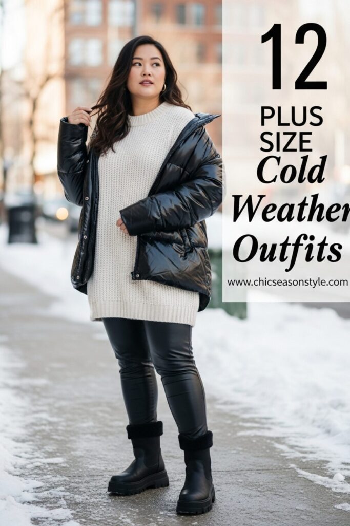 12 Plus Size Winter Outfits That Actually Keep You Warm