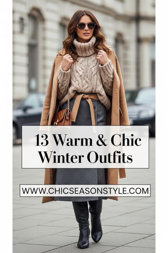 13 Trendy Winter Skirt Outfits That’ll Keep You Warm and Stylish 1 13 Winter Skirt Outfits That Are Warm and Fashion-Forward