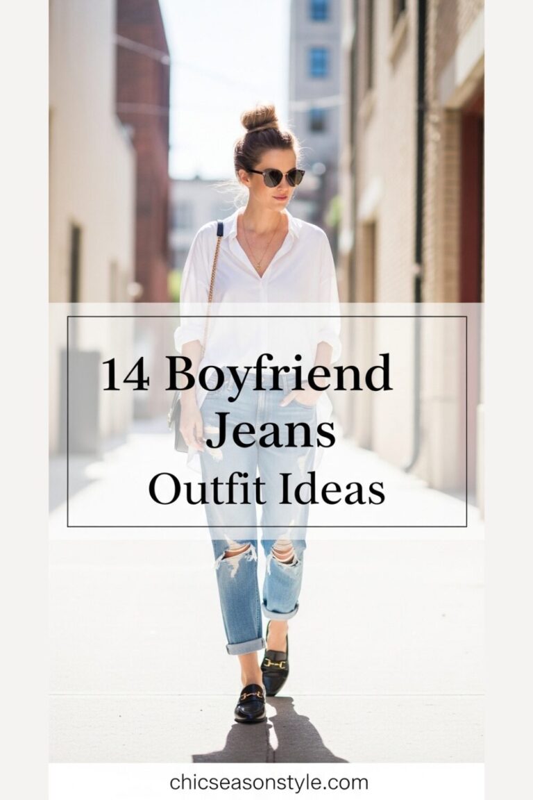 14 Ways to Style Boyfriend Jeans Effortlessly