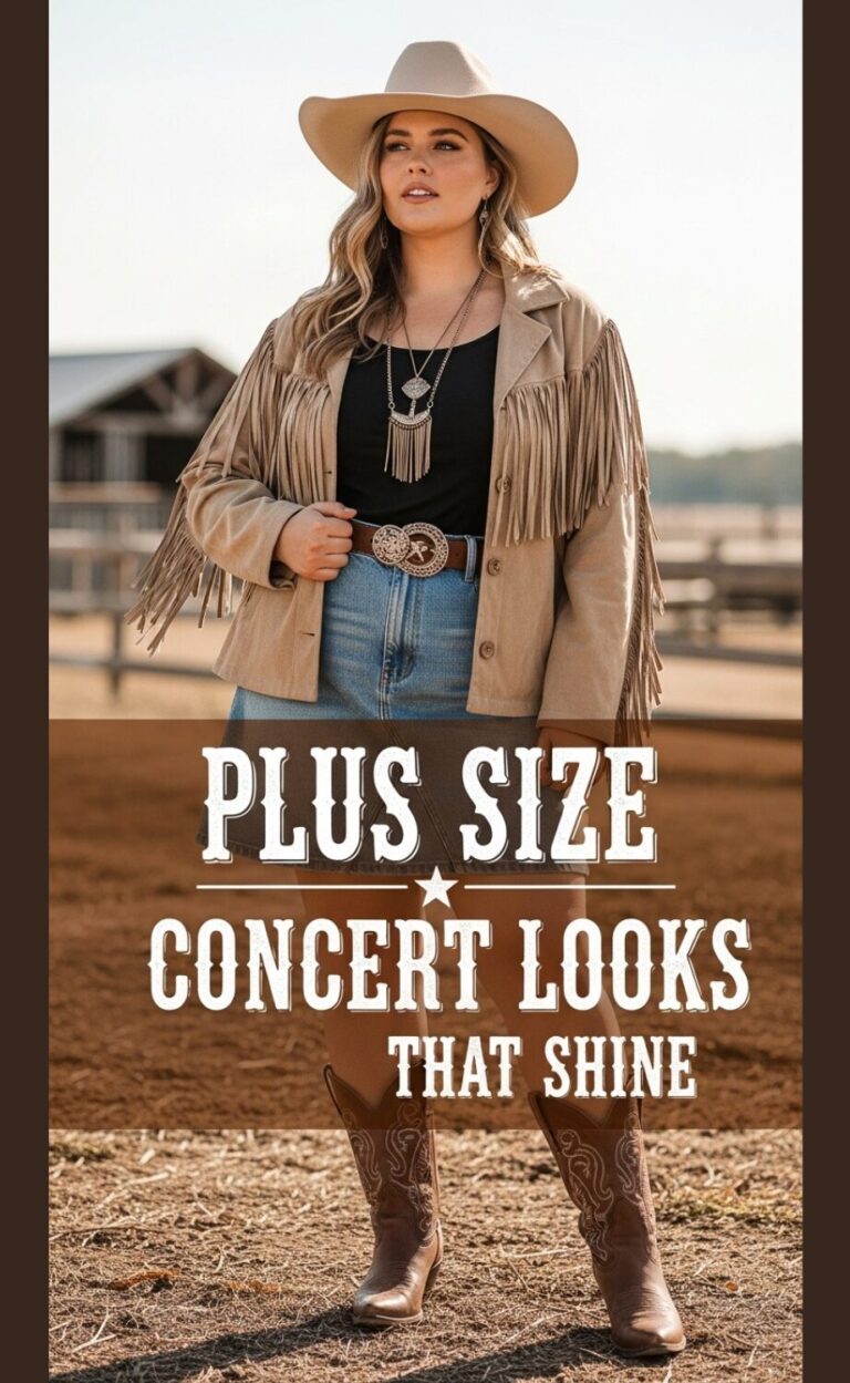 17 Plus Size Country Concert Outfits You’ll Love
