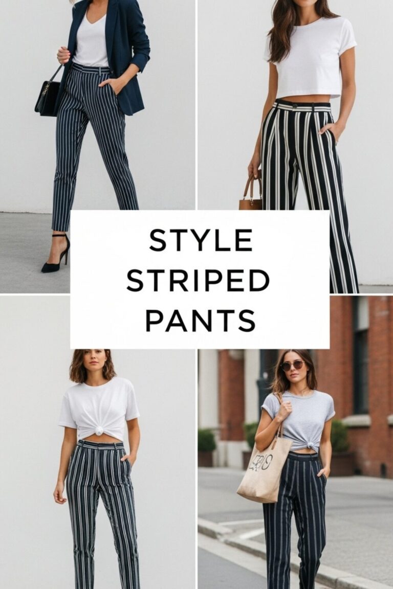 17 Stylish Ways to Wear Striped Pants in 2025
