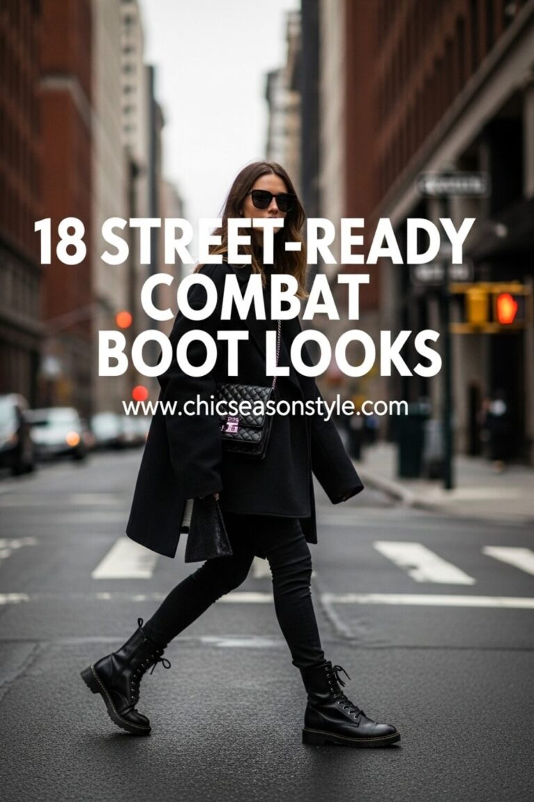18 Combat Boot Outfits That Bring the Edge This Season
