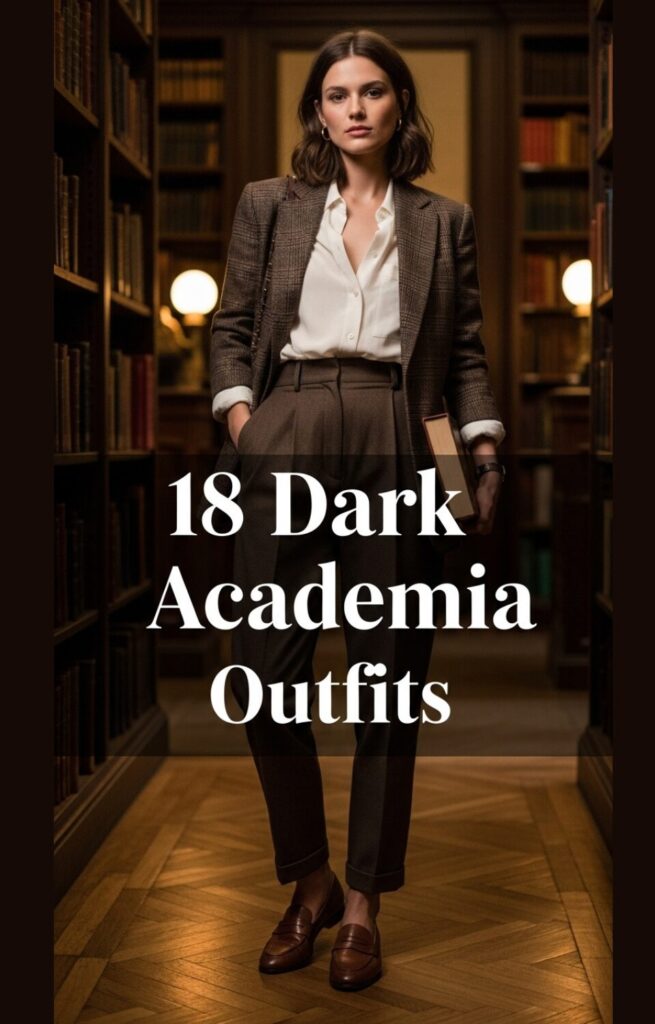 18 Dark Academia Outfits to Try Now