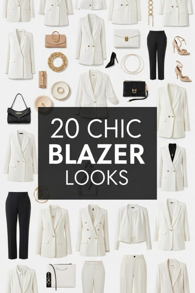 20 Chic White Blazer Outfits to Upgrade Your Style