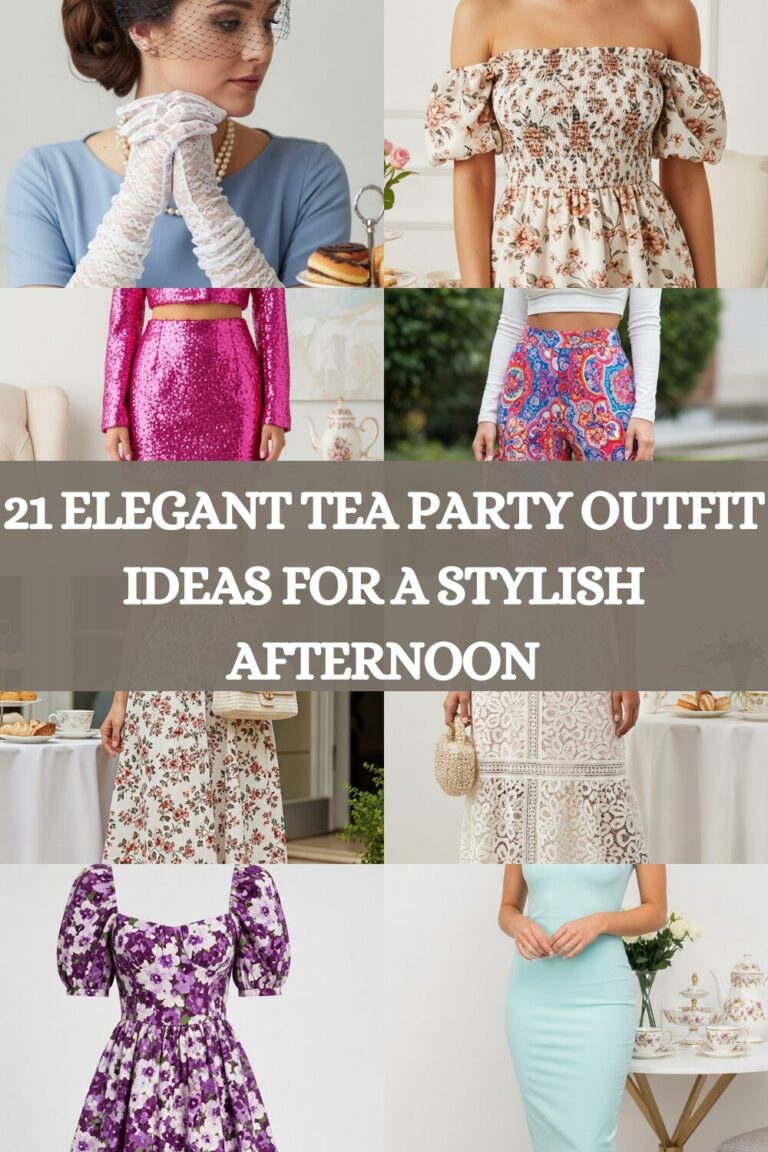 21 Elegant Tea Party Outfit Ideas for a Stylish Afternoon