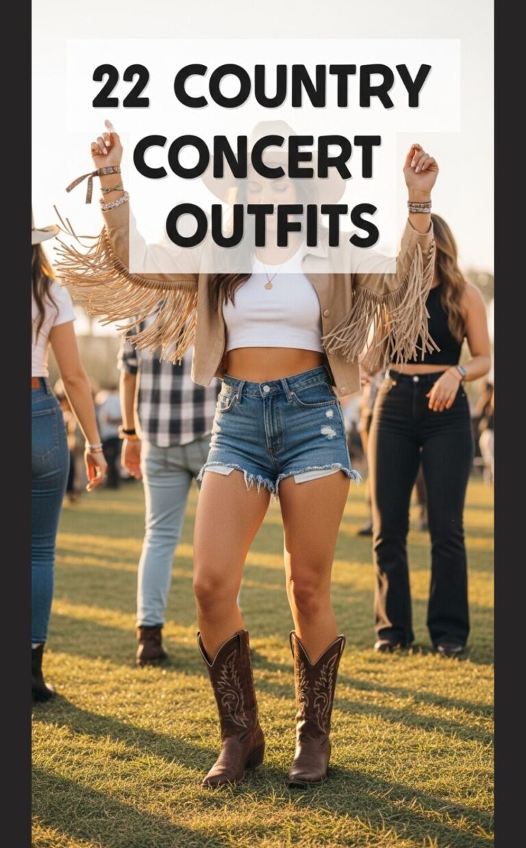 22 Country Concert Outfit Ideas You’ll Love