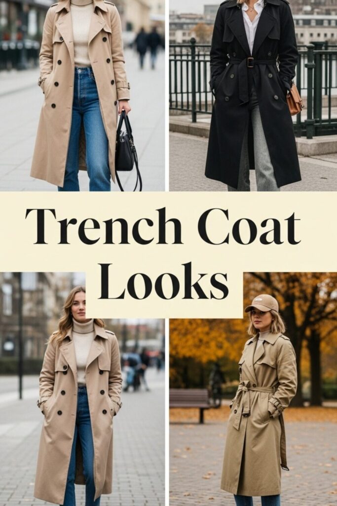 22 Stylish Trench Coat Outfits to Revamp Your Wardrobe 1 22 Trench Coat Outfits to Try This Season