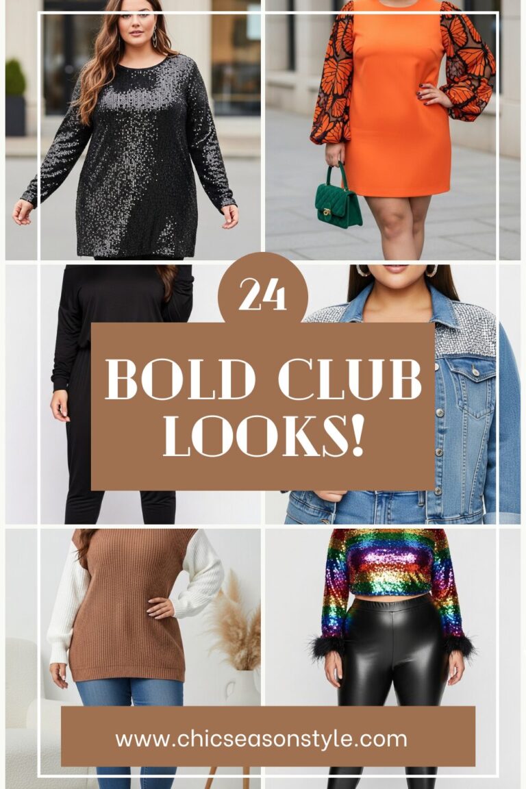24 Show-Stopping Plus Size Club Outfits for Your Winter Night Out