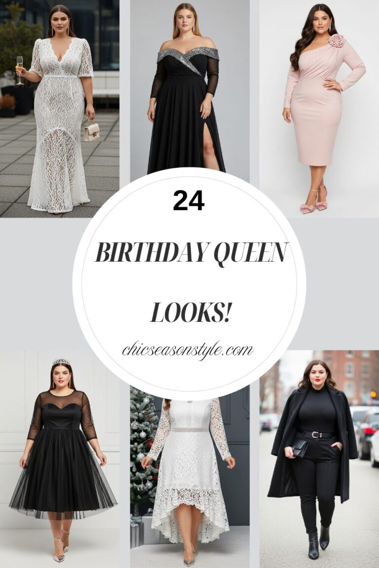 24 Winter Plus Size Birthday Outfits to Make You Feel Like the Queen You Are