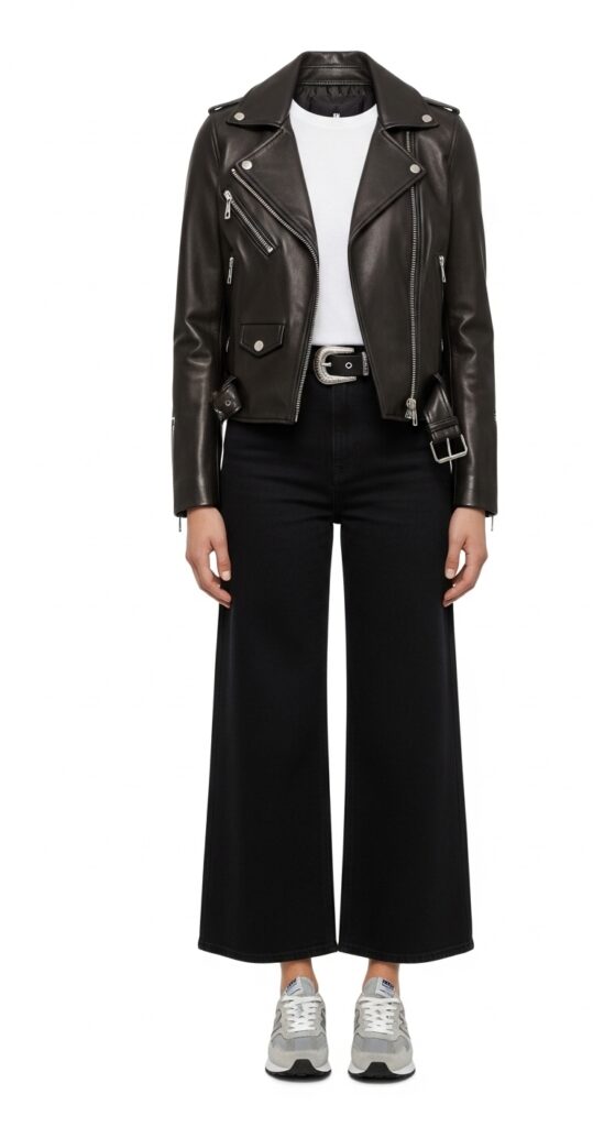 17 Stylish Leather Jacket Outfits That Will Turn Heads 10 Casual Weekend