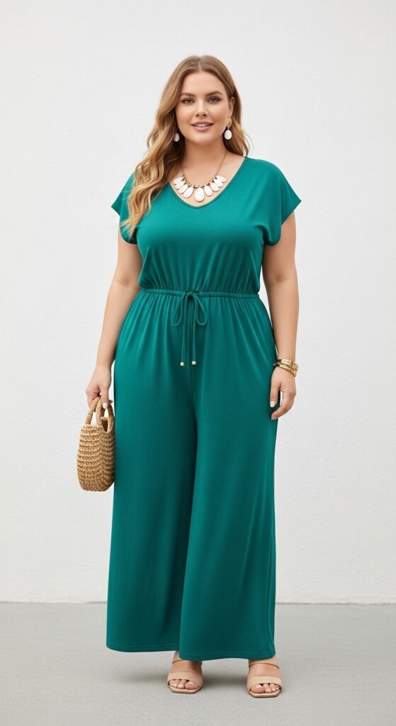 12 Chic Plus-Size Easter Outfits That Will Have You Feeling Fabulous 6 Chic Jumpsuit Modern and Comfortable