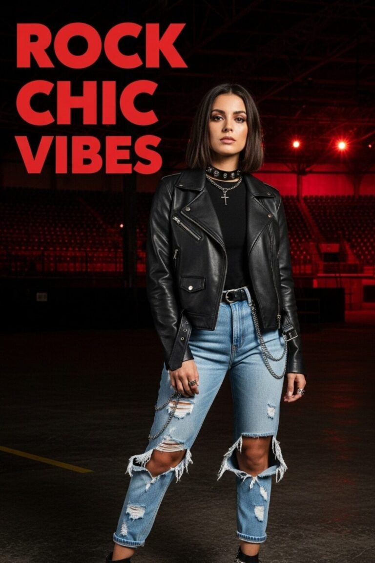 Chic Metal Concert Looks