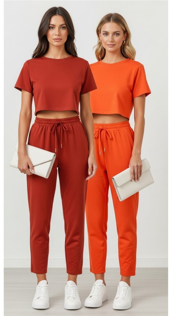 15 Chic White Sneaker Outfits to Elevate Your Everyday Style 17 Co-Ord Set and Sneakers