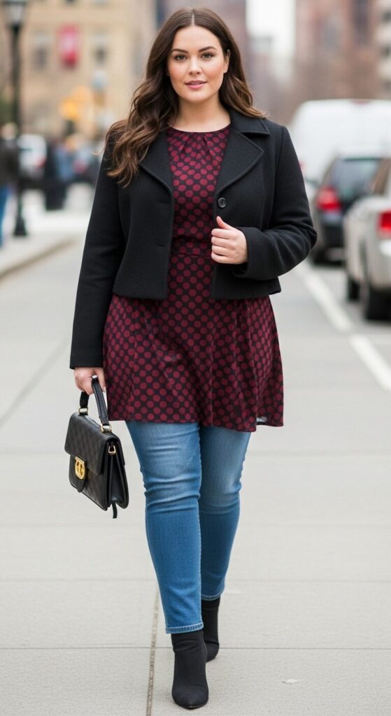 Cropped Wool Coat