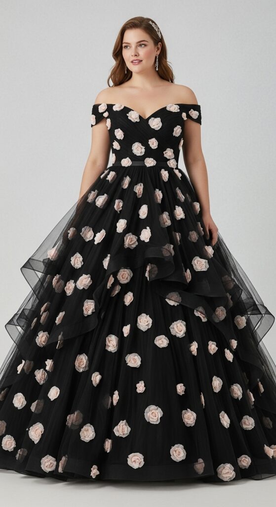 Dark Romance Ball Gown