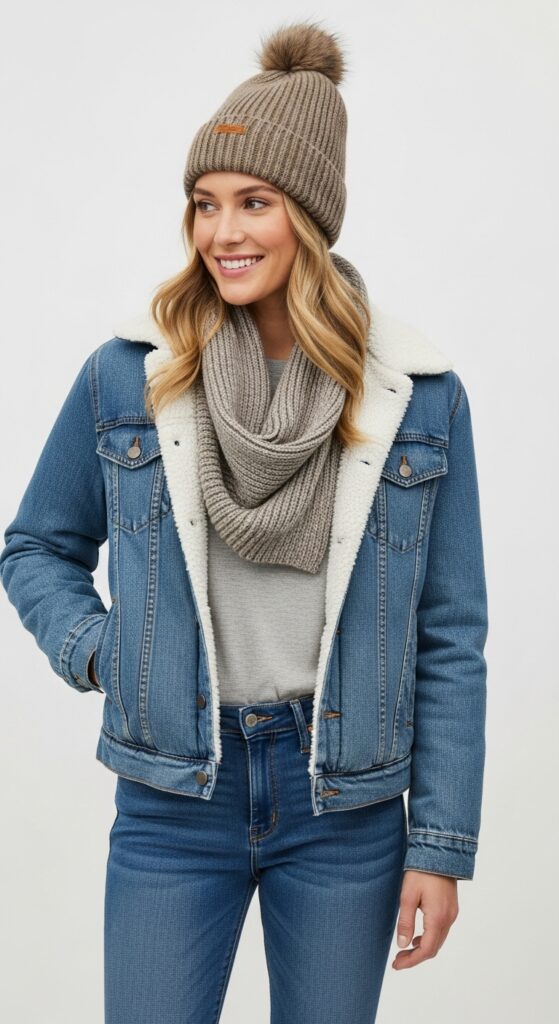 30 Stylish Winter Outfits for Women That Keep You Warm and Fashion-Forward 21 Effortless Denim and Fleece