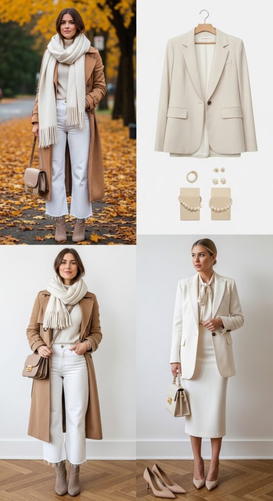 Ivory Outfits for Every Season with Chic Season Style 7 Fall Cozy Ivory Layers