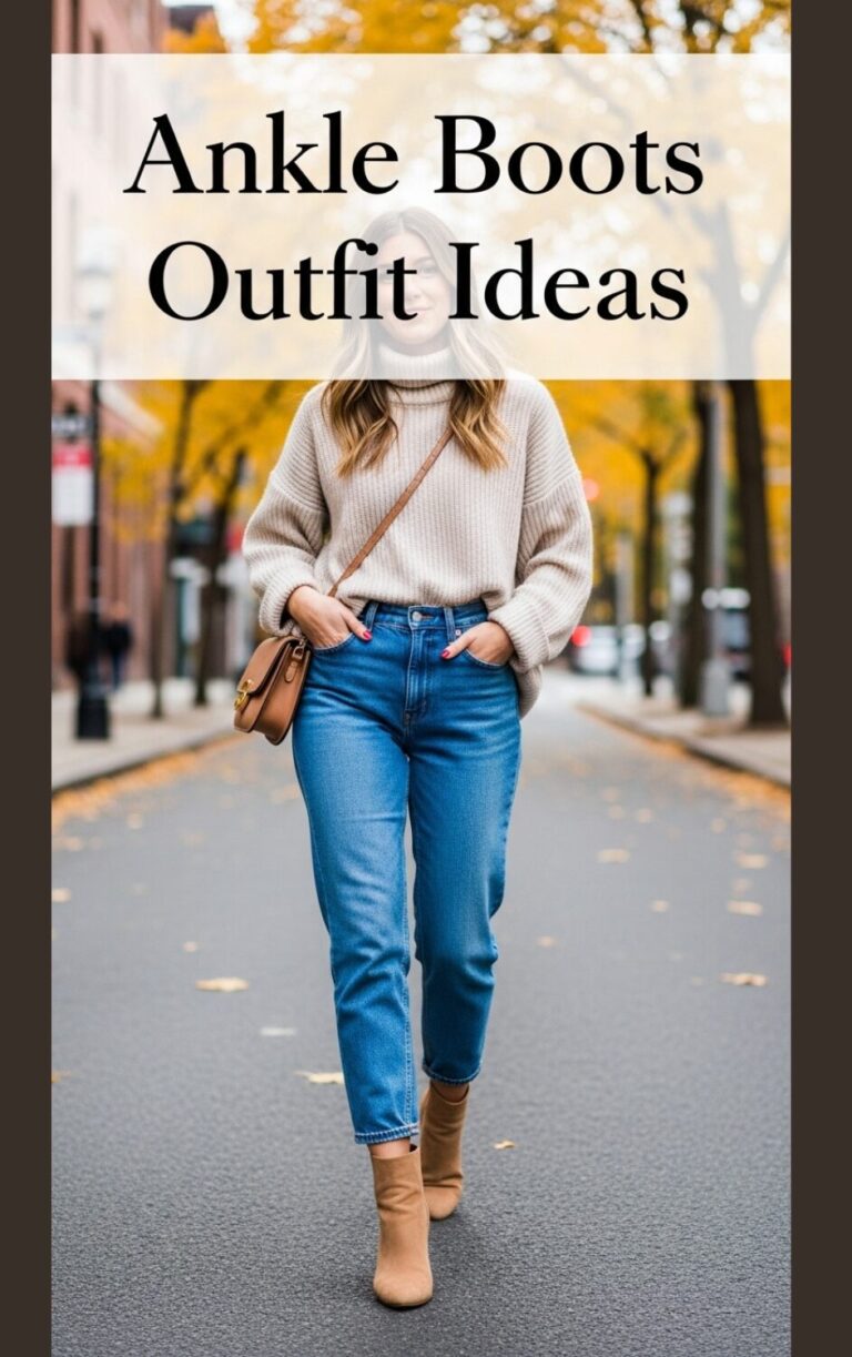 Fall-Ready Ankle Boots Outfit Ideas
