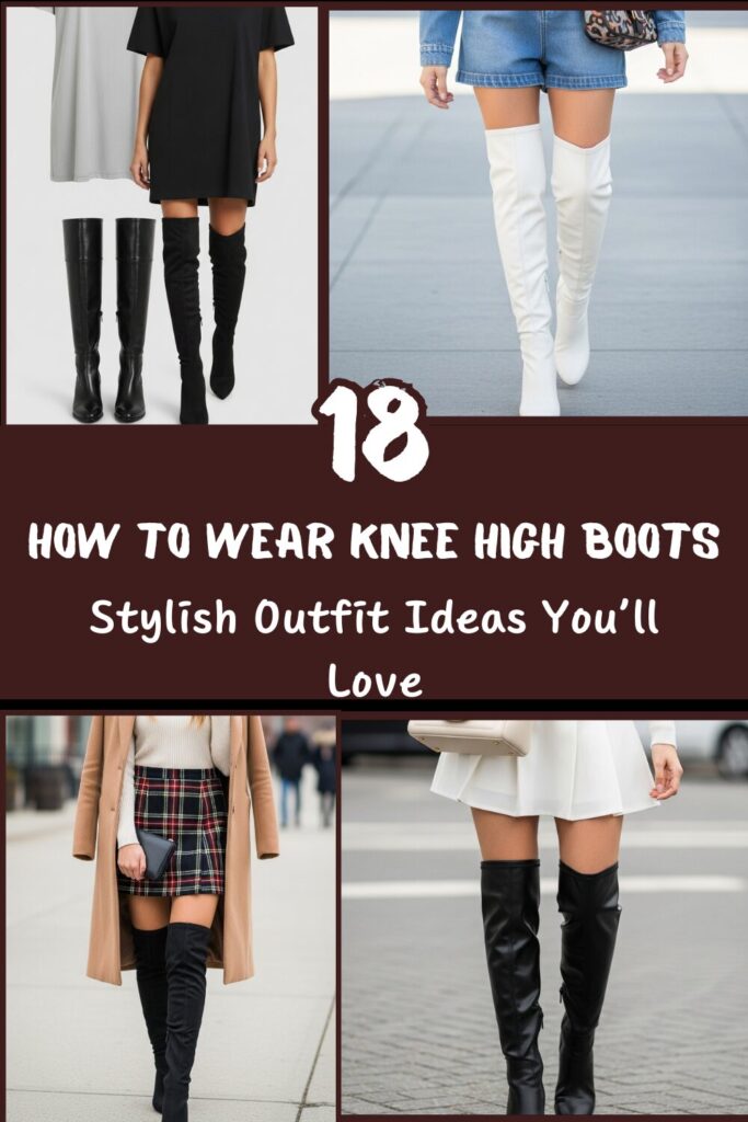 How to Wear Knee High Boots: 18 Stylish Outfit Ideas You’ll Love 1 How to Wear Knee High Boots 18 Stylish Outfit Ideas You’ll Love