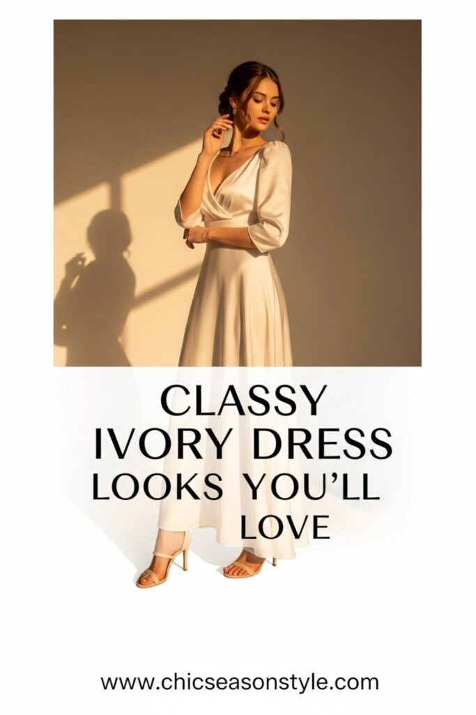 Ivory Outfits for Every Season with Chic Season Style 1 Ivory Dress Outfits That Redefine Classy Style