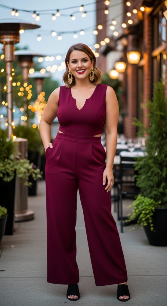 Jumpsuit with Cut-Outs