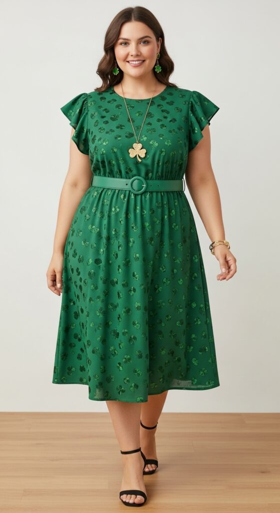 12 Chic Plus-Size St. Patrick’s Day Outfits You’ll Love 6 Leprechaun-Inspired Dress Fun and Flirty
