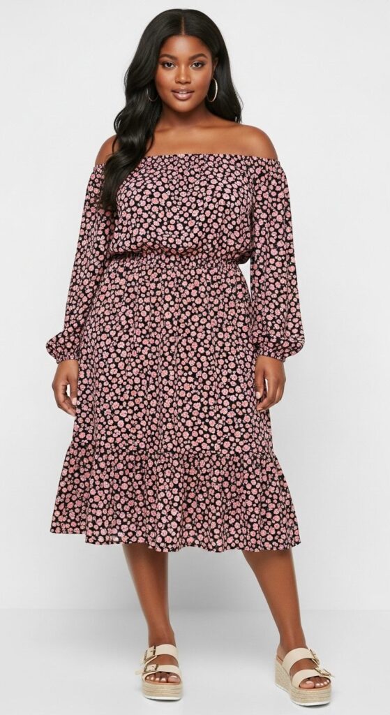 Off-the-Shoulder Dress