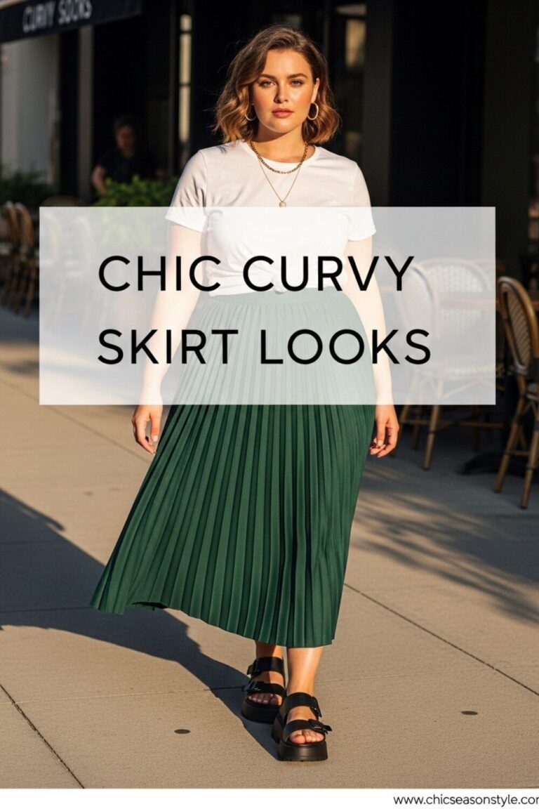 Plus Size Skirt Outfits for Every Summer Vibe