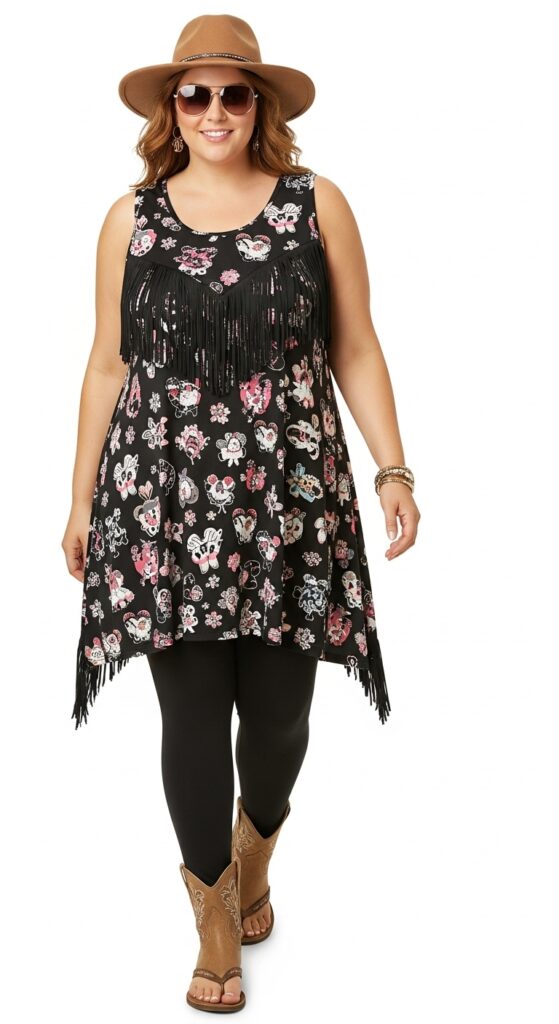 Sleeveless Tunic and Leggings