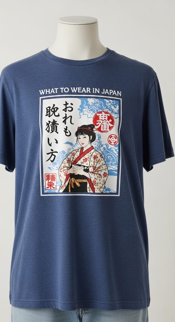 What to Wear in Japan: 22 Stylish Outfit Ideas for Your Upcoming Trip 20 T-Shirts with Japanese Prints for Fun Style