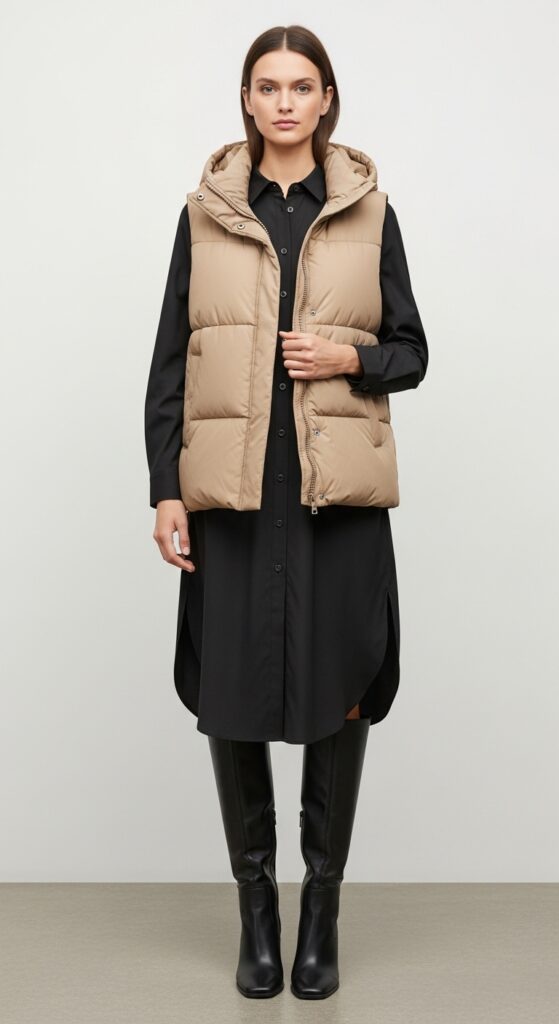 23 Chic Puffer Vest Outfits You’ll Want to Wear This Season 25 Tailored and Trendy