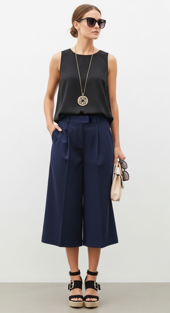 Tank Top and Culottes