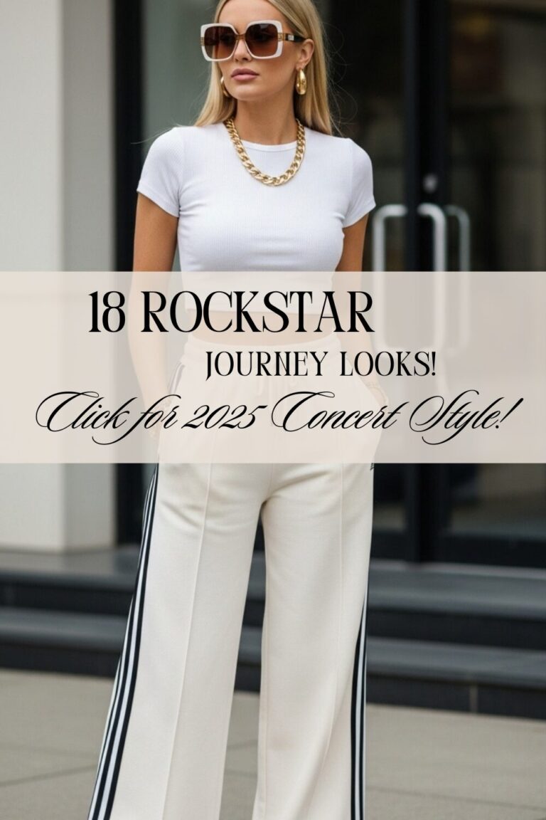 What to Wear to a Journey Concert 18 Fashionable Outfit Ideas