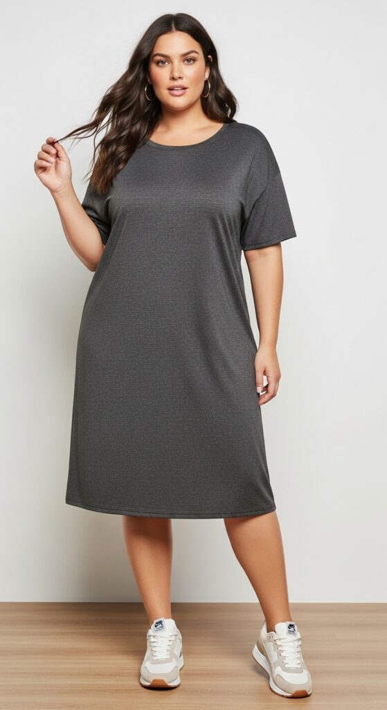 Athleisure Dress & Sneakers Sporty and Stylish