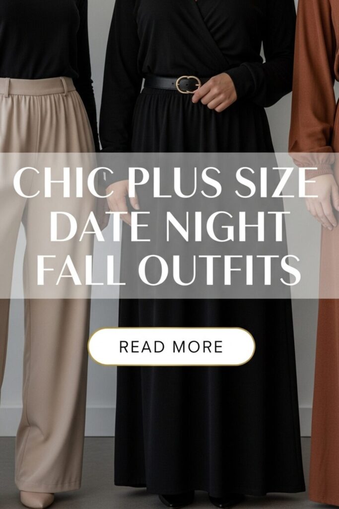 Chic Plus Size Date Night Fall Outfits